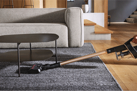 すっきりとしたデザインで狭いスペースにもリーチ